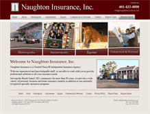 Tablet Screenshot of naughtoninsurance.com